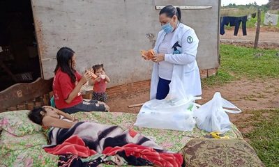 Materializan asistencia a indigente en Franco