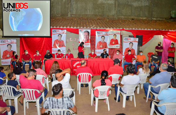 Organizan comando electoral en equipo de Juan Ángel Núñez - La Clave