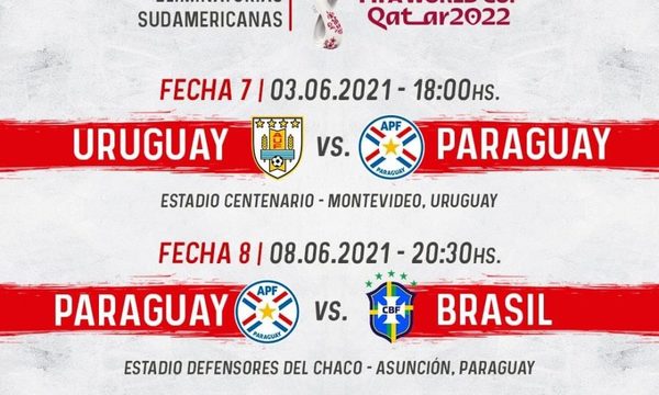 Calendarizan juegos ante Uruguay y Brasil