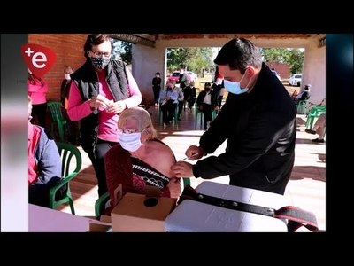 PROSIGUE LA VACUNACIÓN EN EL PARQUE DE LA SALUD DE CAPITÁN MIRANDA