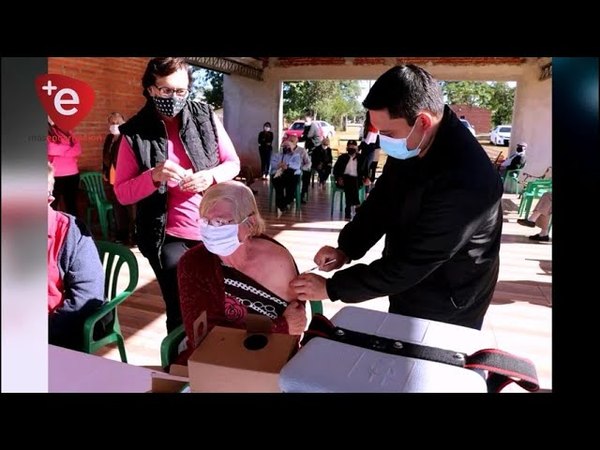 PROSIGUE LA VACUNACIÓN EN EL PARQUE DE LA SALUD DE CAPITÁN MIRANDA