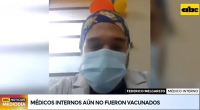 Médicos residentes piden ser vacunados