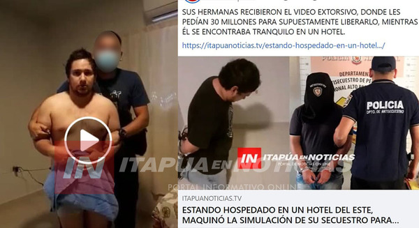 IMPUTAN A JOVEN QUE SE HABRÍA «AUTOSECUESTRADO» PARA EXIGIR DINERO A FAMILIARES