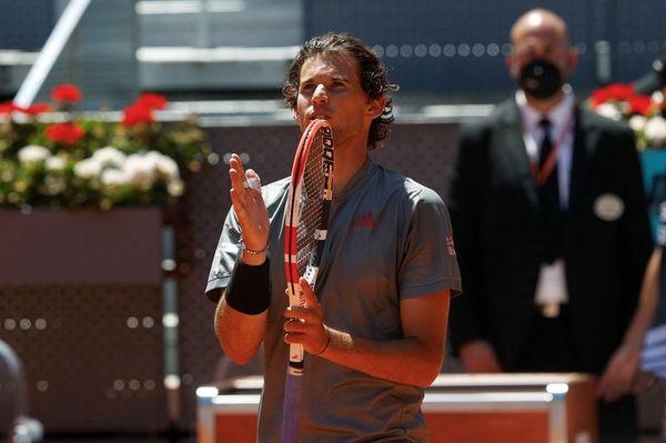 Dominic Thiem clasificó a las semifinales de Madrid - Tenis - ABC Color