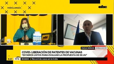 Unión Europea, “lista para evaluar propuesta de liberación de patentes de vacunas” - A la gran 730 - ABC Color