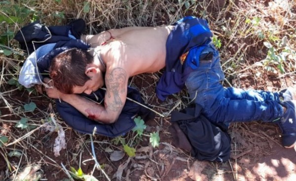 Exconvicto es hallado en un camino vecinal con dos heridas de bala