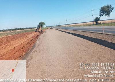 Rehabilitación del tramo Coronel Oviedo – Villarrica – Caazapá se adelanta 5% al cronograma previsto – Prensa 5