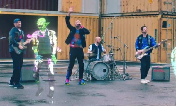 Coldplay estrenó su nueva canción desde el espacio