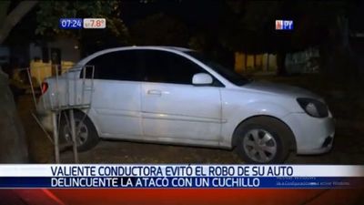 Evita el robo de su vehículo tras enfrentarse a delincuente