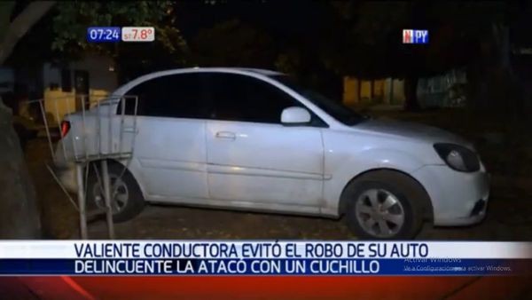 Evita el robo de su vehículo tras enfrentarse a delincuente