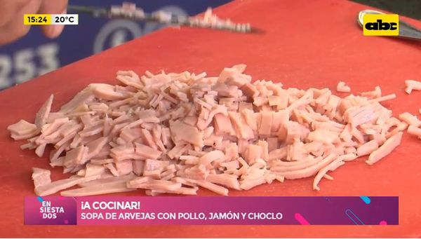 ¡A cocinar! Sopa de arvejas con pollo, jamón y choclo - Ensiestados - ABC Color