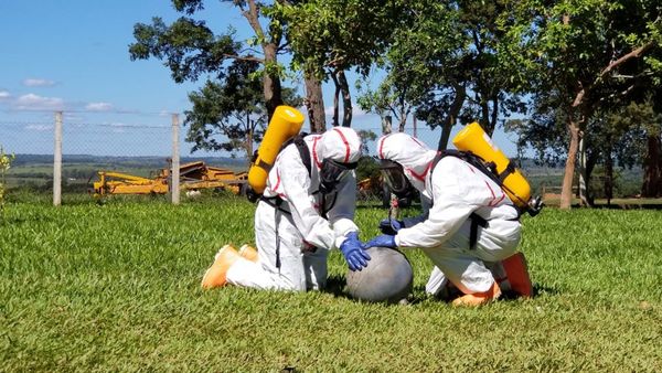 El día que un tanque de cohete cayó en Paraguay