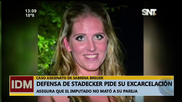 Defensa de Stadecker pide su excarcelación - SNT