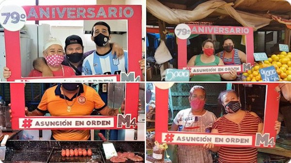 Crónica / En el Mercado 4 hubo festejo “modo covid”