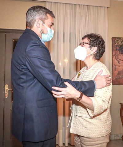 Abdo recibe a la ministra de Exteriores de España - Nacionales - ABC Color