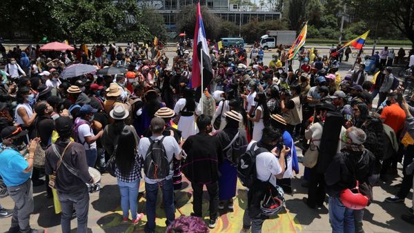 Pese al diálogo en Colombia siguen las manifestaciones
