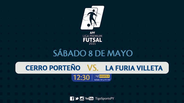 Cerro Porteño y La Furia Villeta dan inicio a la Liga Premium