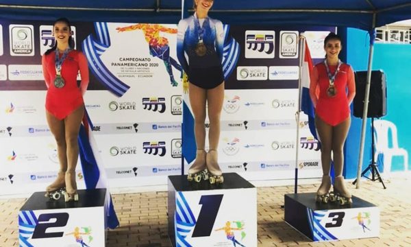 Paraguay acumula 17 medallas en Panamericano de patinaje artístico