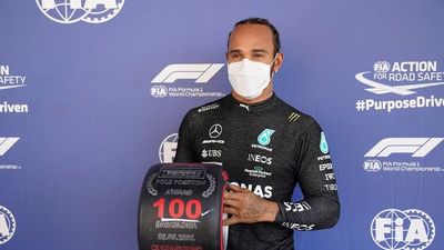 Fórmula 1: Lewis Hamilton logra su 'pole' número 100