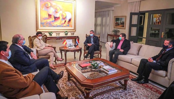 Mario Abdo recibió visita de cortesía de la Canciller española, Arancha González - ADN Digital