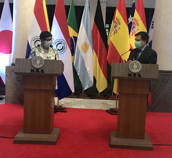 Paraguay y España coinciden en que el acuerdo entre la Unión Europea y el Mercosur es prioritario y estratégico | .::Agencia IP::.