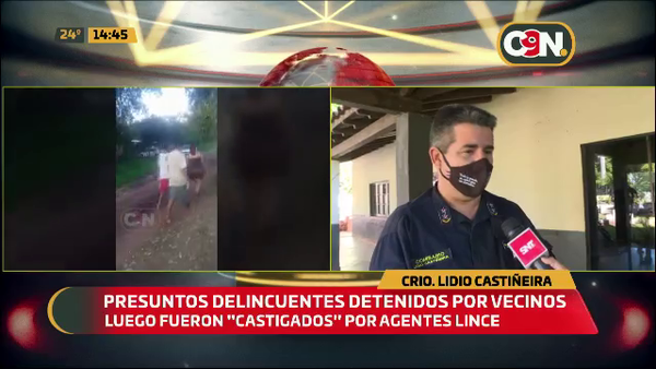 Presuntos delincuentes detenidos por vecinos - C9N