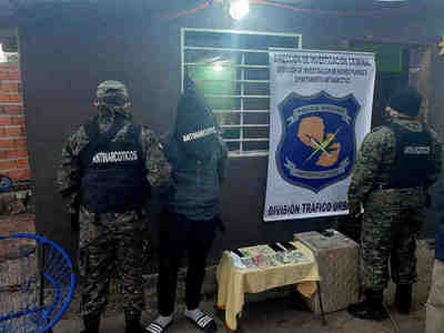 Detienen en Limpio a presunto distribuidor de drogas