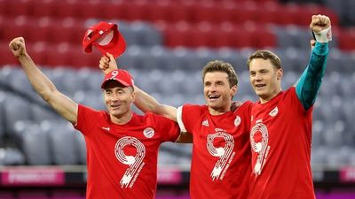 El Bayern Múnich celebra el título con goleada al Gladbach