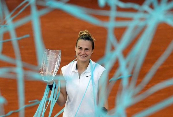 Aryna Sabalenka conquistó el WTA 1.000 de Madrid - Tenis - ABC Color
