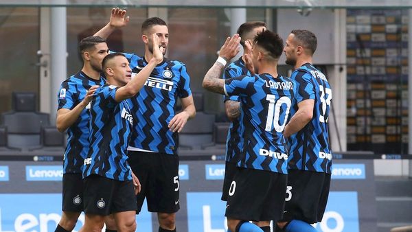 El Inter se da un homenaje en su celebración ante Sampdoria