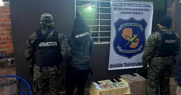 La Nación / Detienen a presunto narcotráficante tras allanamiento en Limpio