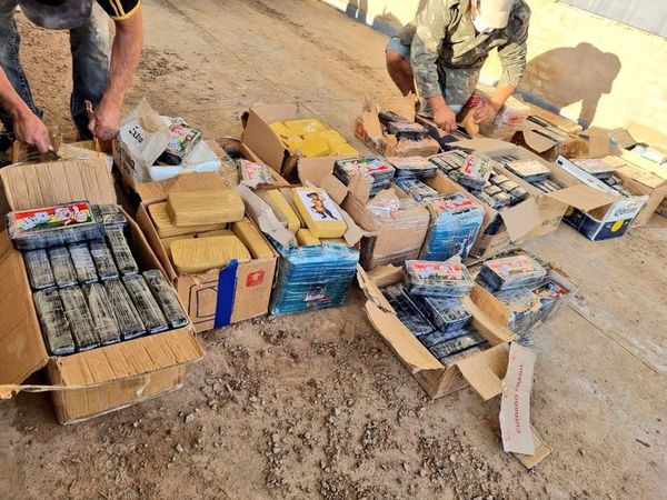Interceptan camión con cocaína en el Chaco - Nacionales - ABC Color