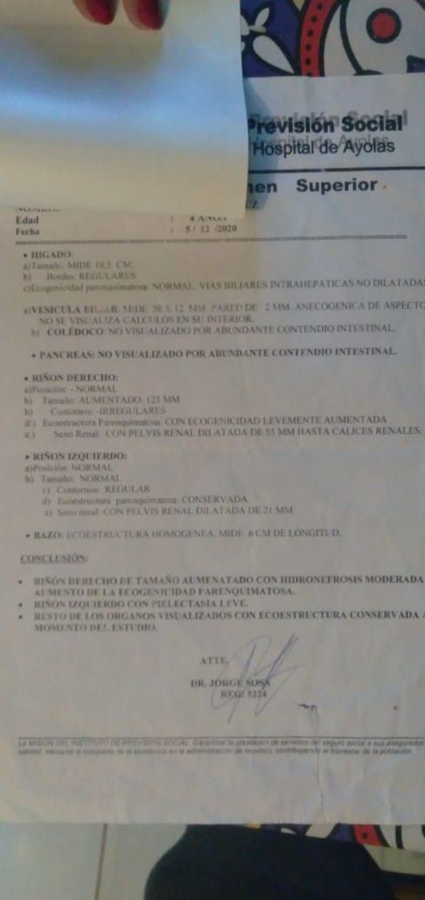 Madre pide ayuda para tratamiento de su hijo - Nacionales - ABC Color