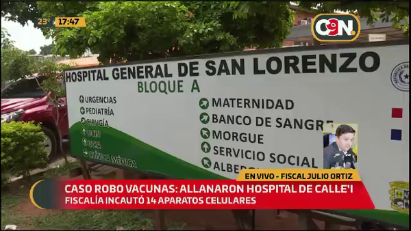 Caso robo vacunas en Hospital de Calle´i. - C9N