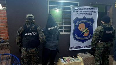 Detienen a un presunto narcotraficante en Limpio