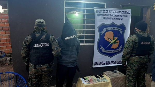 Detienen a un presunto narcotraficante en Limpio