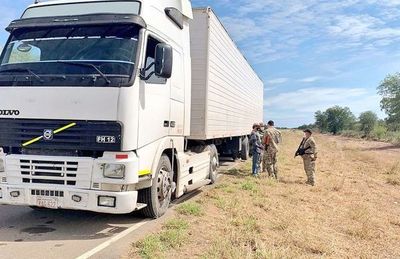 Confiscan camión con casi 404 kilos de cocaína cerca de límite con Bolivia - Nacionales - ABC Color