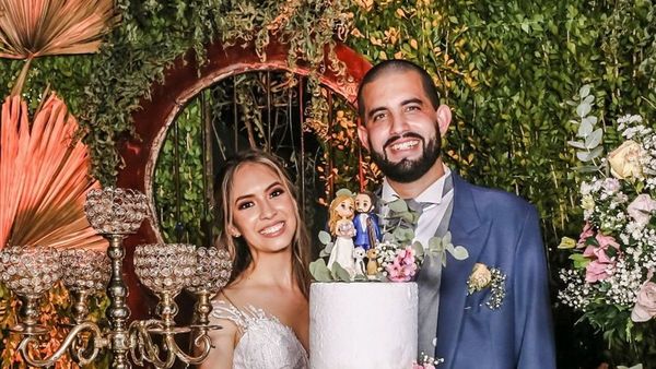 El sí de Rossana Fretes y Jorge Bogarín