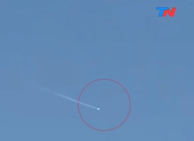 Cae cohete chino en el Océano Índico al oeste de las Maldivas