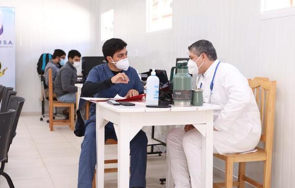 Habilitan pabellón para médicos en el Interam