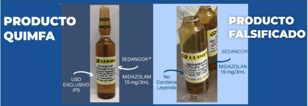 Laboratorio advierte sobre circulación de midazolam falso - ADN Digital