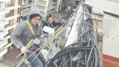 "Trabajar en alturas es más tranquilo, nadie te molesta"