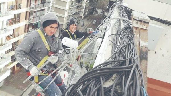 "Trabajar en alturas es más tranquilo, nadie te molesta"