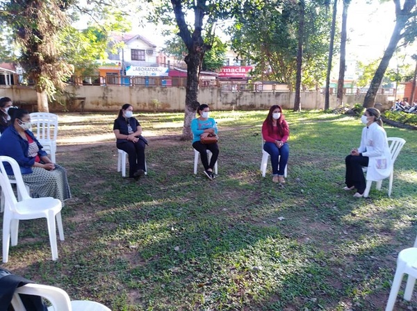 Rueda terapéutica para profesional de salud, en Caaguazú – Prensa 5