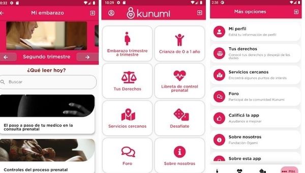 Kunumi: la app paraguaya que orienta a madres y padres sobre el embarazo