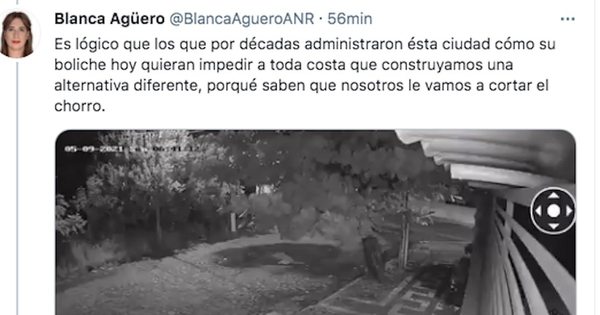 La Nación / Vándalos atacan PC de candidata