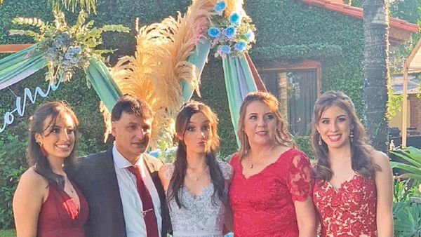 La alegre celebración de Naomi Florentín Noguera