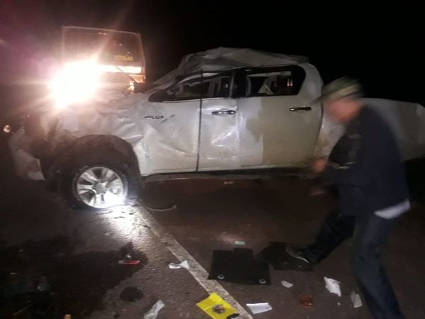Agente policial pierde la vida en accidente de tránsito - Nacionales - ABC Color