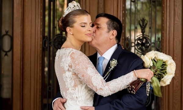 La tierna foto de Sol Cartes y su papá