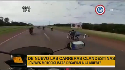 Médico advierte sobre peligro de carreras clandestinas